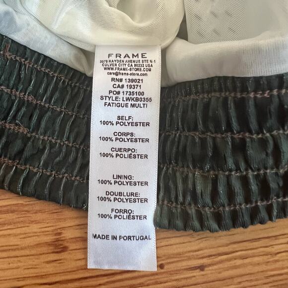 Frame Denim X Julia Star Jamois Tie Dye Sporty Basketball Shorts Size Medium - Picture 9 of 12